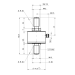 Baumer DLM40-IN.103.TP3.C4 Force sensor Fiche technique