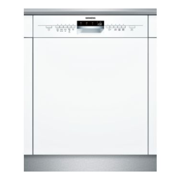 Siemens SN... SX... Lave-vaisselle: Chat IA + PDF | Fixfr