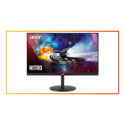 Acer XF252Q Monitor Guide de démarrage rapide | Fixfr