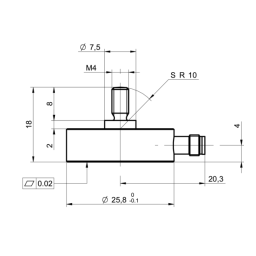 Baumer DLM20-IN.102.TP3.M4 Force sensor Fiche technique | Fixfr