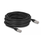 DeLOCK 80128 RJ45 Network Cable Cat.6A S/FTP PE Outdoor 3 m black Fiche technique