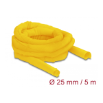 DeLOCK 20872 Woven Sleeve self-closing heat-resistant 5 m x 10 mm yellow Fiche technique