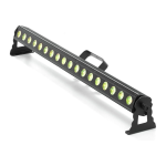 Show Bar Tri 18x3W RGB, WH : Notice d'Utilisation + AI Chat