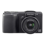 Ricoh GX200 Manuel utilisateur