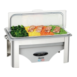 Bartscher 500850 Chafing dish 1/1 &quot;COOL + HOT&quot; Mode d'emploi