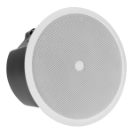 RCF CMR 60T TWO-WAY CEILING MONITOR SPEAKER sp&eacute;cification