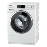 Miele WWI 860 WCS PWash &amp; TDos &amp; 9kg Lave-linge &agrave; chargement frontal W1 Manuel utilisateur