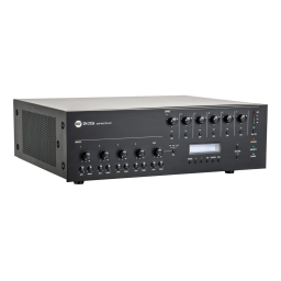 RCF ZM 2124 6 ZONES AMPLIFIED MASTER UNIT spécification | Fixfr