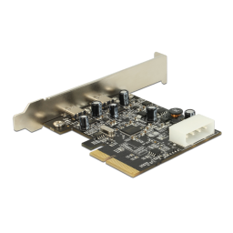 DeLOCK 89442 PCI Express x4 Card > 2 x external SuperSpeed USB 10 Gbps (USB 3.1 Gen 2) USB Type-C™ female Fiche technique | Fixfr