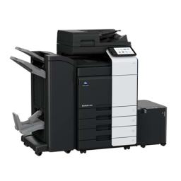 Konica Minolta FIERY X3E FOR CF9001 Manuel utilisateur | Fixfr