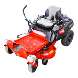 Toro TimeCutter 34in Riding Mower Riding Product Manuel utilisateur | Fixfr