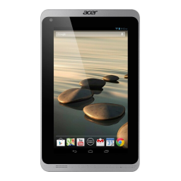 Acer Iconia B1-720 Manuel utilisateur | Fixfr