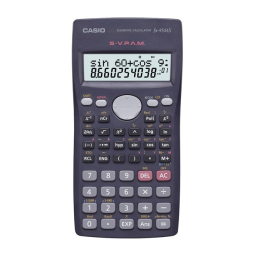 Casio fx-95MS Manuel utilisateur | Fixfr