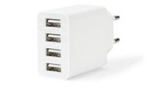 Ednet 31811 Universal USB Charging Adapter, 4-Port Manuel du propriétaire | Fixfr