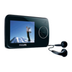 Philips SA3325/02 GoGEAR Baladeur vid&eacute;o Manuel utilisateur