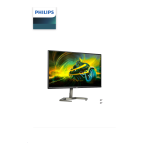 Philips 27M1N5500ZA/01 Gaming Monitor Moniteur gaming Quad HD Manuel utilisateur