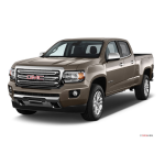 GMC Canyon 2015 Mode d'emploi