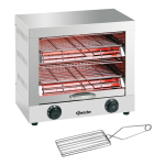 Bartscher A151600 Quartz tube toaster, double Mode d'emploi