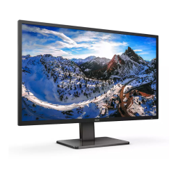 Philips 439P1/01 Brilliance Écran LCD 4K Ultra HD avec MultiView Manuel utilisateur | Fixfr