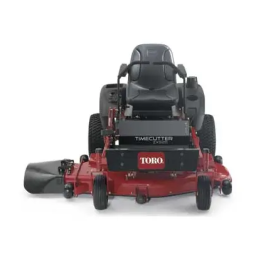 Toro TimeCutter ZX525 Riding Mower Riding Product Manuel utilisateur | Fixfr