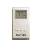 SkyTech TS-3 Wall Mounted Thermostat Remote System Mode d'emploi