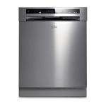 Whirlpool ADP 8773 A++ PC 6S WH Dishwasher Manuel utilisateur