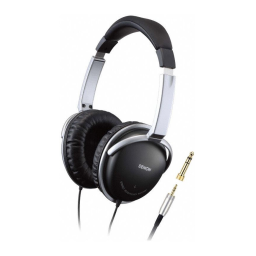 Denon AH-D1001 Manuel utilisateur | Fixfr