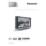 Panasonic TH65PV600E Operating instrustions