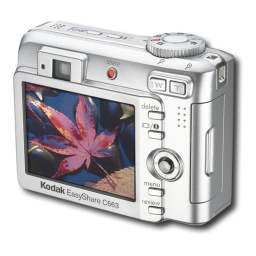 Kodak EasyShare C663 Manuel utilisateur | Fixfr