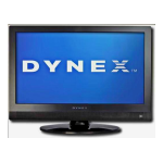 Dynex DX-19L150A11 19&quot; Class LCD HDTV Guide d'installation rapide