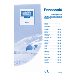 Panasonic CSE21JD3EA Operating instrustions | Fixfr