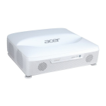 Acer UL5630 Projector Manuel utilisateur