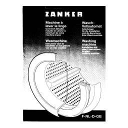 ZANKER WDE1080 Manuel utilisateur | Fixfr