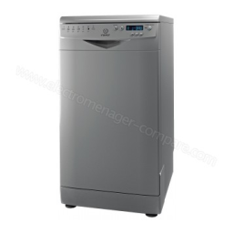 Indesit DSR 57M17 NX Dishwasher Manuel utilisateur | Fixfr