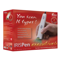 IRIS IRISPEN EXECUTIVE 6-MAC Manuel utilisateur | Fixfr
