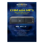 VDO Dayton CHM 604 MP3 Manuel utilisateur