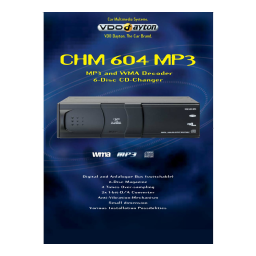 VDO Dayton CHM 604 MP3 Manuel utilisateur | Fixfr