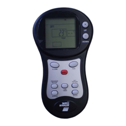 Well Straler RC-16A-TX afstandsbediening Manuel utilisateur | Fixfr