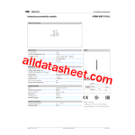 Baumer IFRM 03P1713/L Inductive proximity switch Fiche technique