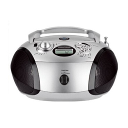 Grundig RCD 1420 MP3 Manuel utilisateur | Fixfr