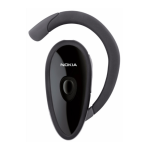 Nokia WIRELESS HEADSET HS-53W Manuel utilisateur