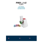 Proline SLM15 Manuel utilisateur