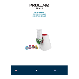 Proline SLM15 Manuel utilisateur | Fixfr