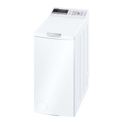 Bosch WOT24455BY Washing machine Manuel utilisateur | Fixfr