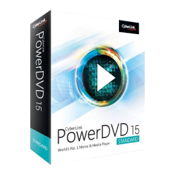 CyberLink PowerDVD Manuel d'Utilisateur | AI Chat | Fixfr