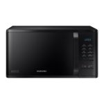 Samsung MS23K3513AK Micro-ondes Solo 23L Noir Samsung - Manuel utilisateur