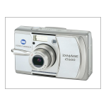 Minolta Dimage G600 Manuel utilisateur