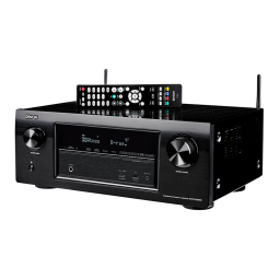 Denon AVR-X250BT : Assistance IA et téléchargement PDF | Fixfr