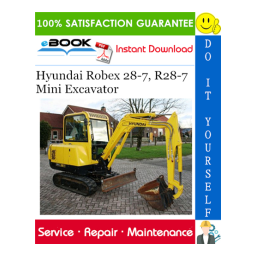 Hyundai R28-7 Manuel utilisateur | Fixfr