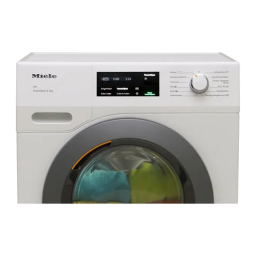 Miele WCG370 Manuel du propriétaire | Fixfr